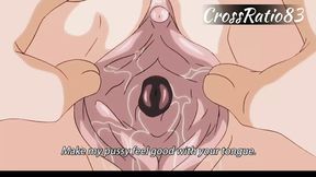 Fresh 3D anime babe gets nailed hard on her first time