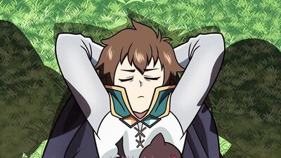 Megumin, Yunyun, and Kono in a wild cartoon threesome with deepthroating, doggy, and more!