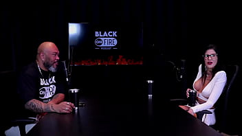 LETICIA BRAGA NO BLACK ON FIRE COM SR. BLACK - COMPLETO (WATCH ON: SHEER/RED)