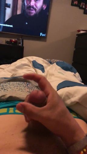 Big Dick Jerking off at Home