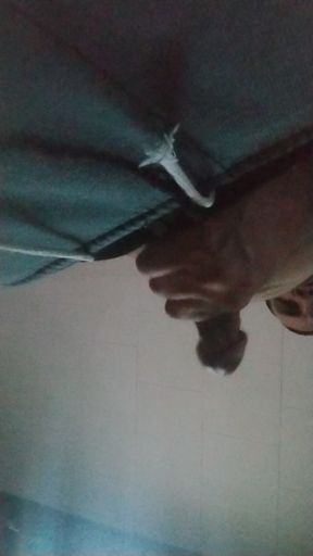 Jacking off after work