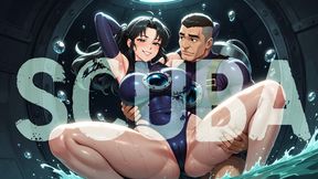 Scuba Fuck At Submarine Porthole: Neoprene Cum