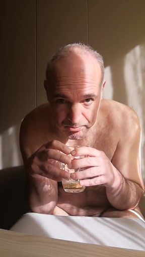 I Piss and Spit in the Glass, All That's Missing Is the Cum, Too Bad I Have to Stop