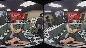 Katrina Jade And Damon Dice - Tattoo Handjob, Teasing & Riding