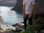 Twink Cum In Paradise /// Jordan Wilder