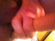 shoving manhandler dildo up my hairy ass