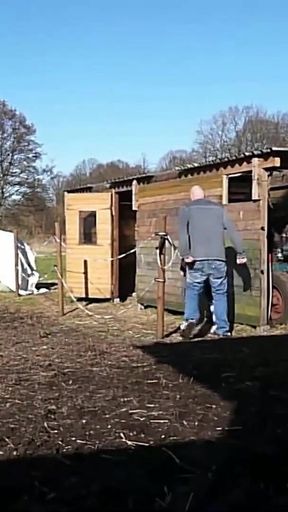 My stable boy - peeing, fucking & cumshot