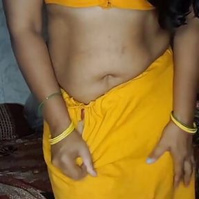 Tanushree Removed Blouse and Petticoat Totally Nudy