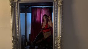 A very sultry thigh high boot worship and tease
