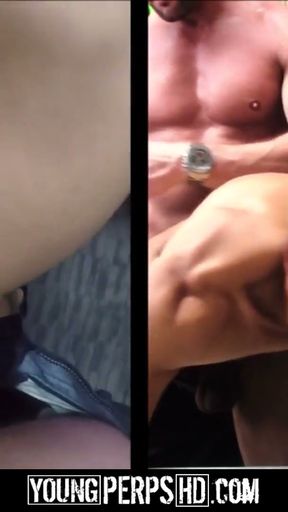 Black Straight Twink Fucked By White Mall Cop   Clip 1