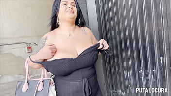 PutaLocura - La BBW de enormes tetas &Uacute_rsula traga lefa de Torbe en Pilladas