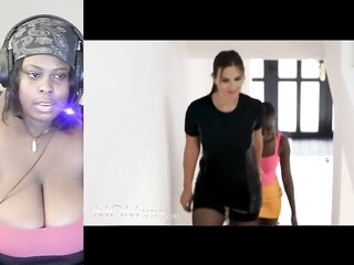 SQUIRTING TO INTERRACIAL LESBOS!(SOAKING JUICY)