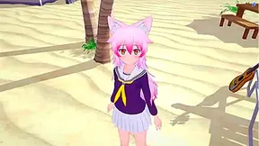 Ranka Okami Takes Control in Hot 3D Hentai Action at Seton Academy