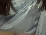 Humping pillow on camera for first time 💙