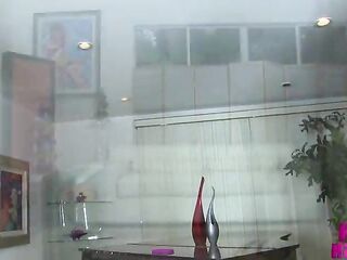 Piano teacher sits her soaked vagina on his pulsating BBC