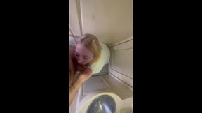 Cum on Mouth Sex on the Train