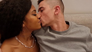 FUCKING MY FRIEND HARD ON THE SOFA!!