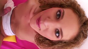 tuesdae blowjob and facial cumshot for johnny zinn