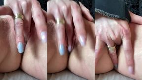 je me caresse seule me film pour vous la partager mais aussi pour l’envoyer a...