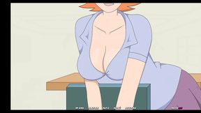 Young Gassy Girl Sucks Student's Dick To Crazy Orgasmic Triple Fuck Feast