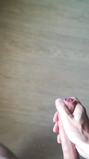 Thrilling moment from "POV big cock masturbation with MASSIVE cum load"