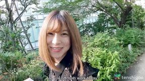 Lovely hostess Miss Nono Sakurai gets naked at the restaurant