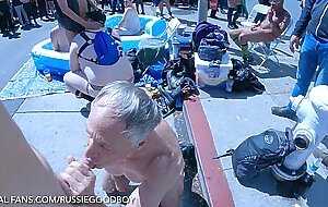 daddy loves drinking boy piss and getting fucked bb in public. folsom street fair