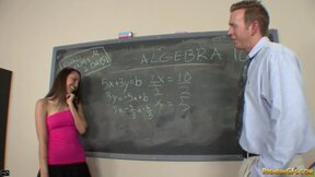 Naughty Nadia fucking hardcore by her professor