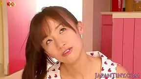 Squirting Petite Japanese Babe Riding Cock