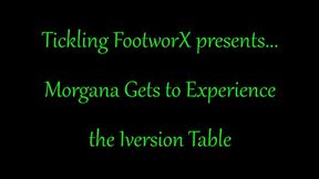 Morgana Gets to Experience the Inversion Table