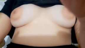 MI CUÑADA ME MANDA UN VIDEO DE SUS RICA TETAS