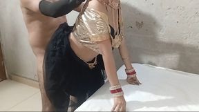 Nicely Fucking in Doggy Style with Tamil Bhabhi