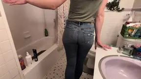 Jeans Bound: Golden Shower&#x1F6BF; & Urge to Piss
