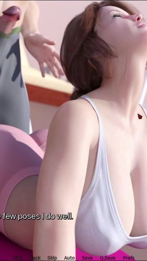 Must-see moment from &quot;Pervert Loves Touching His MILF Landlady Big Ass Her Husband Almost Caught Them - Heart Problems 27 By&hellip;&quot;