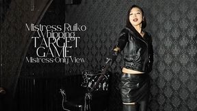 Mistress Ruiko Whipping – Target Game (Mistress-Only View)