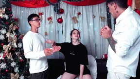 Old and young sharing a steamy blowjob and anal