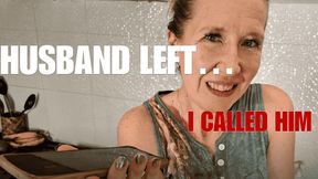 Husband Leaves for Work… I Call the Neighbor to Breed Me (Visible Creampie)