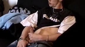 ”Straight Boy Marshal Beats Off”