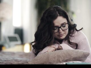 Buff Step Dad FREEZES Spoiled Stepdaughter to Give Her the Climax of a Lifetime