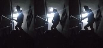 Staircase betrayal deep stair chokes sloppy gagged cumshot