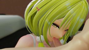 yukihana lamy hentai blowjob creampie vtuber hololive mmd 3d blonde hair