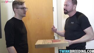 Jason Sparks strokes while James Clark pounds him deep