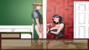 Glory hole rendezvous in animated 3D