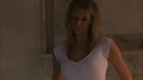 brooke banner looks back over her shoulder as her pussy is ram rodded