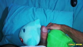 fucking my bulbasaur plush until i cum all over it - camilo brown