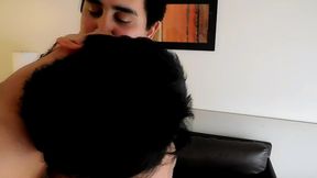 puta sin remedio, se desmaya ahogada por una pija en garganta profunda y al despertar se coje al medico