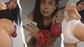 Dirty secret + enema + double diaper loaded
