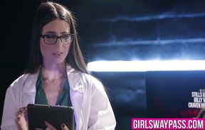 Three horny chicks research their wet cunts