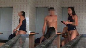 surpresa pro corninho: chamei meu amante pra me fuder e esperei o marido chegar pra ver sua hotwife dando pra outro!