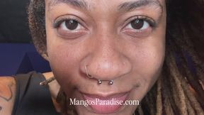 Don’t Look Away 2 with Temptress Mango: Extreme Close-Up, Face, Nose, Eye, Lip Fetish